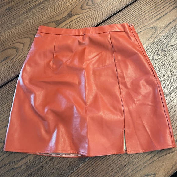 burnt orange princess polly skirt - Picture 1 of 1